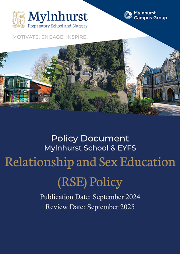 RSE Policy - Mylnhurst Preparatory School and Nursery