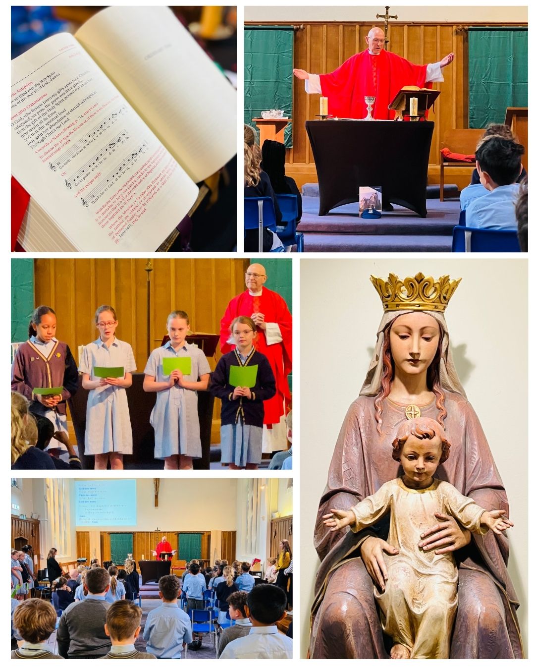 Celebrating Pentecost with Eucharist Mass